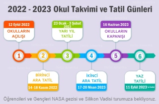 2022-2023 Okul Takvimi