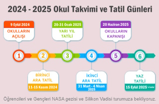 2024-2025 Okul Takvimi